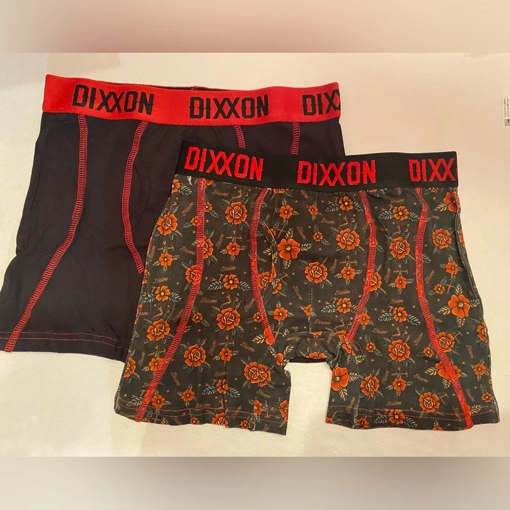 Dixxon 2-Pair Men's Boxer Briefs Size‎ Medium NEW
